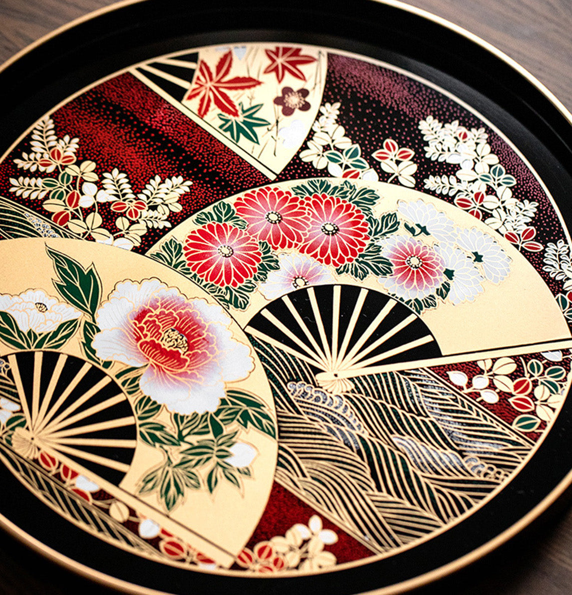 REFINED JAPANESE STYLE TEA PLATE