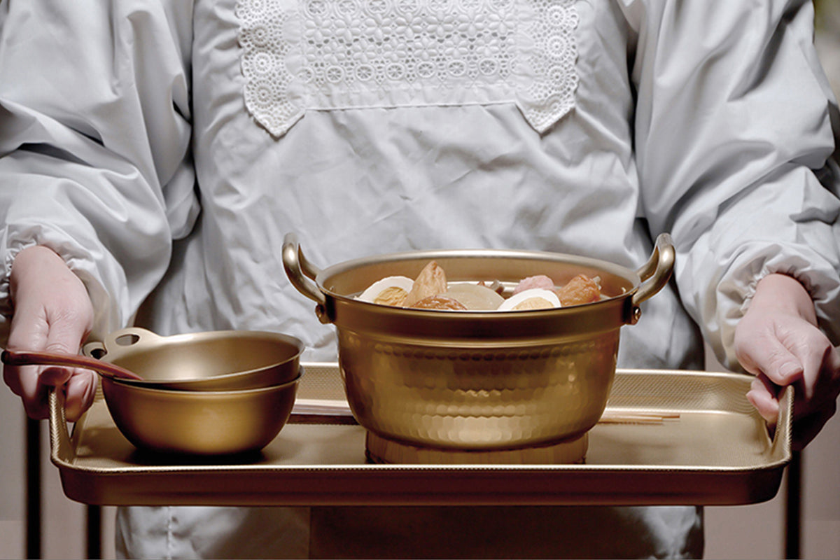 JAPAN HOKURIKUALUMI  Aluminium Pot with lid